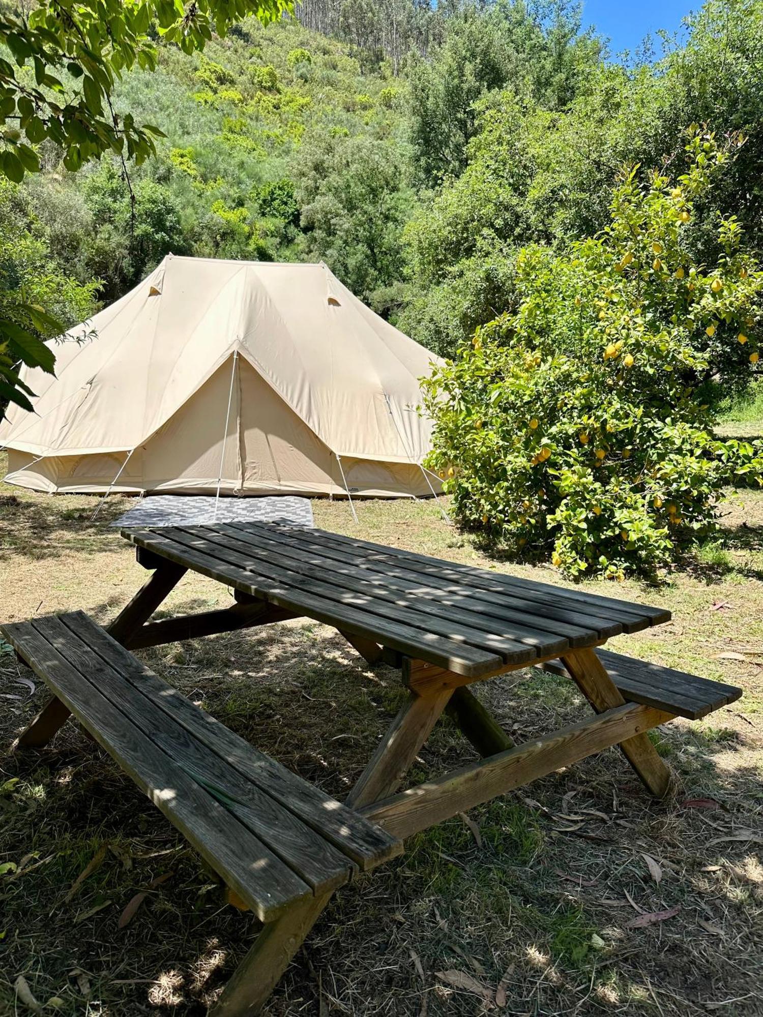 Giant Canvas Rental Tent Agro-Turismo Quinta Da Fonte Figueiro Dos Vinhos Exterior photo